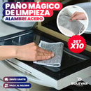 SET X10 PAÑOS MÁGICOS CON ACERO INOXIDABLE PARA COCINA