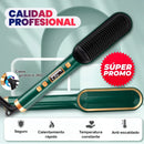 CEPILLO ALISADOR ELÉCTRICO PLANCHA CABELLO TEMPERATURA AJUSTABLE