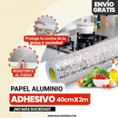 PAPEL ALUMINIO ADHESIVO DE COCINAR x 2 mt