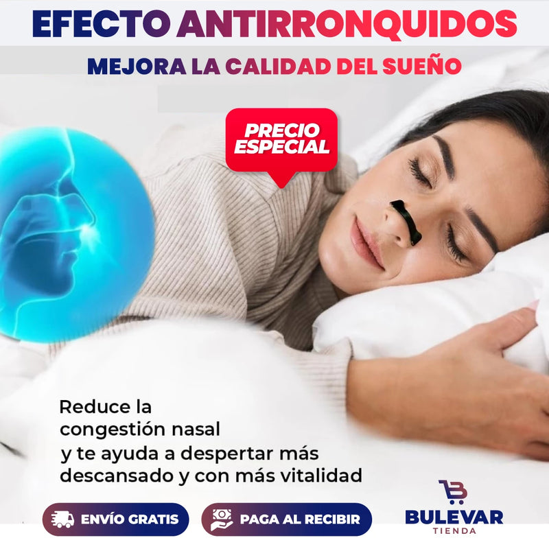 SET DE TIRAS NASALES MAGNÉTICAS ANTIRRONQUIDOS Y DEPORTIVAS